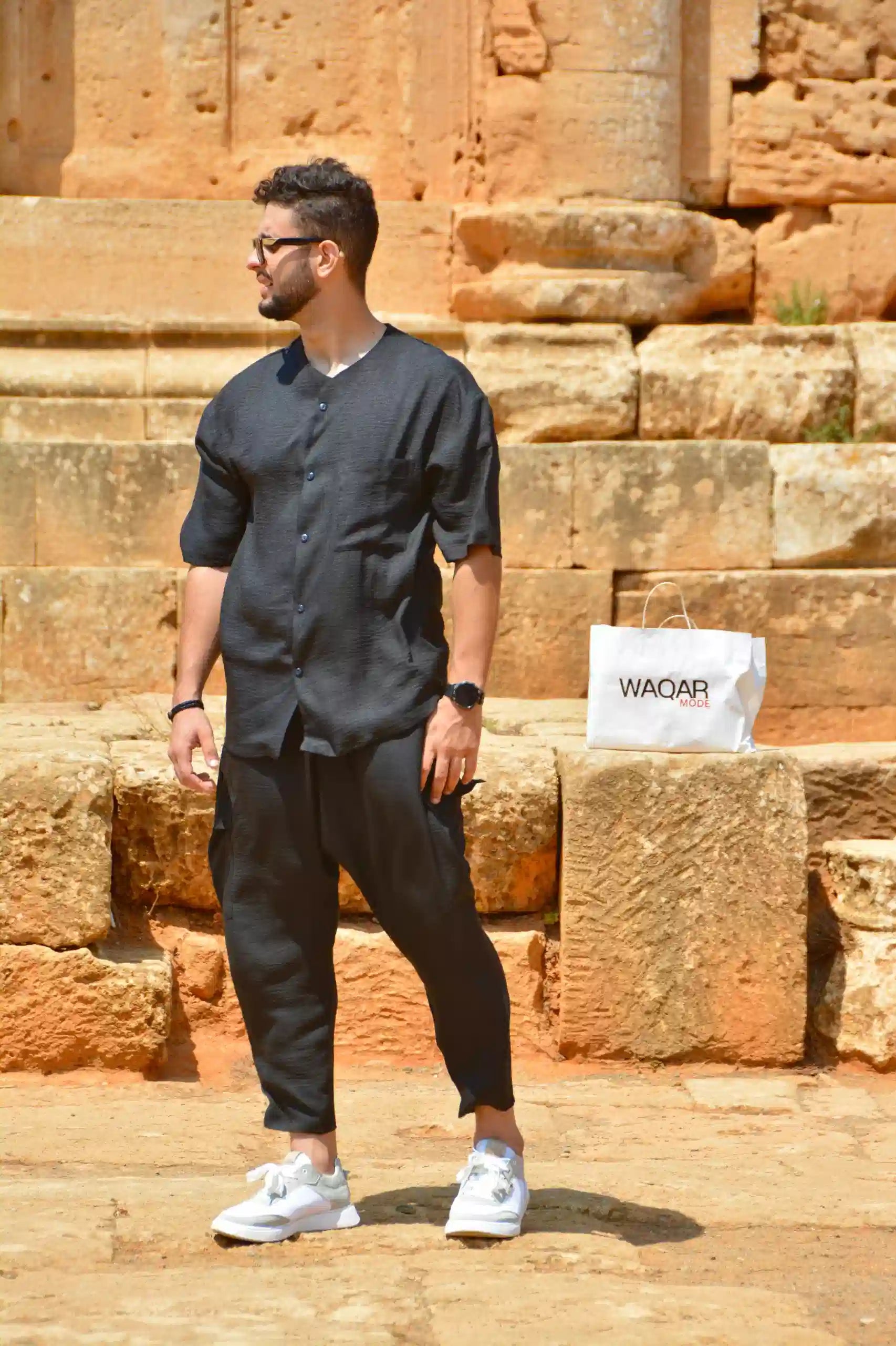 Ensemble lain waqar chemise 2025