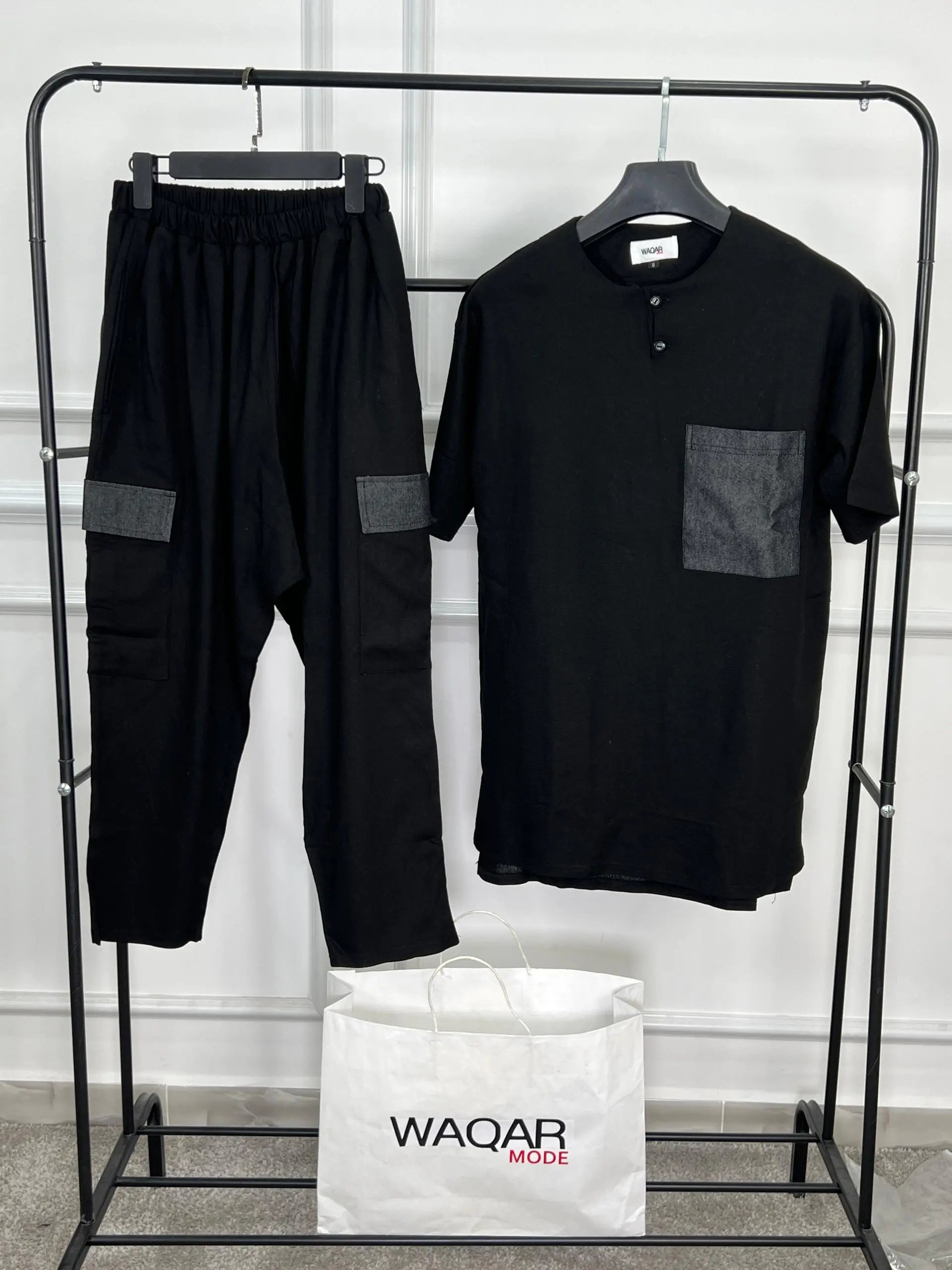Ensemble waqar poche jeans