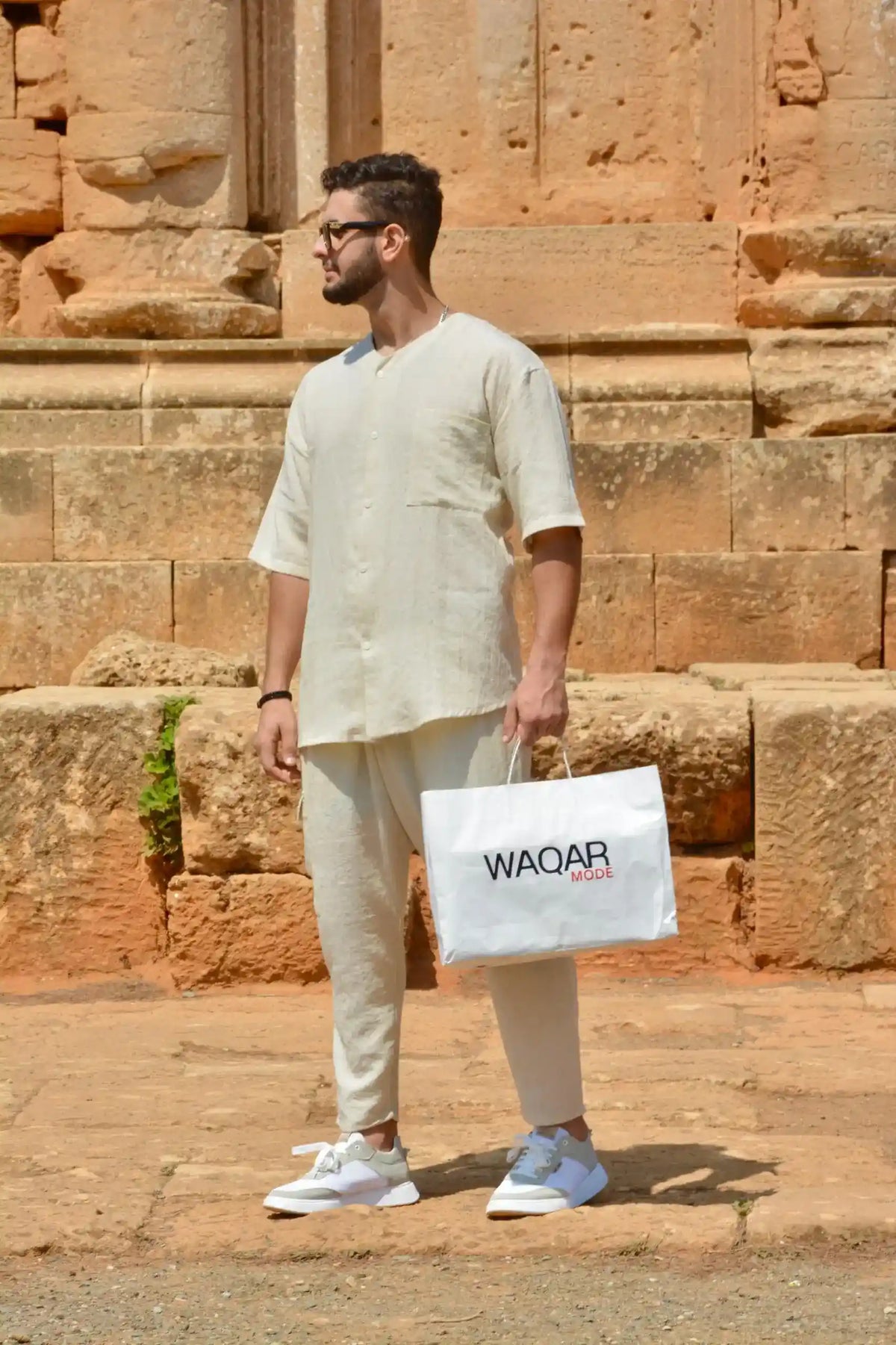 Ensemble lain waqar chemise 2025