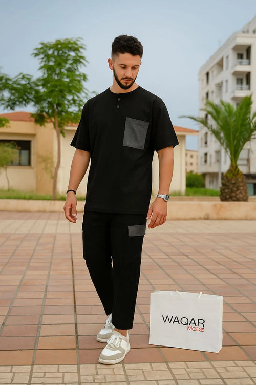Ensemble waqar poche jeans